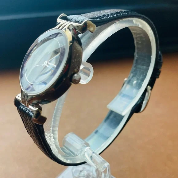 1992 FOSSIL PURPLE STONE WATCH DR-2032 - plastrib.com.br display picture 2